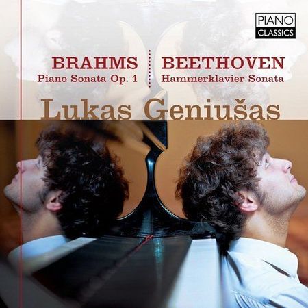Brahms beethoven piano sonata no 1 hammerklavier sonata cover